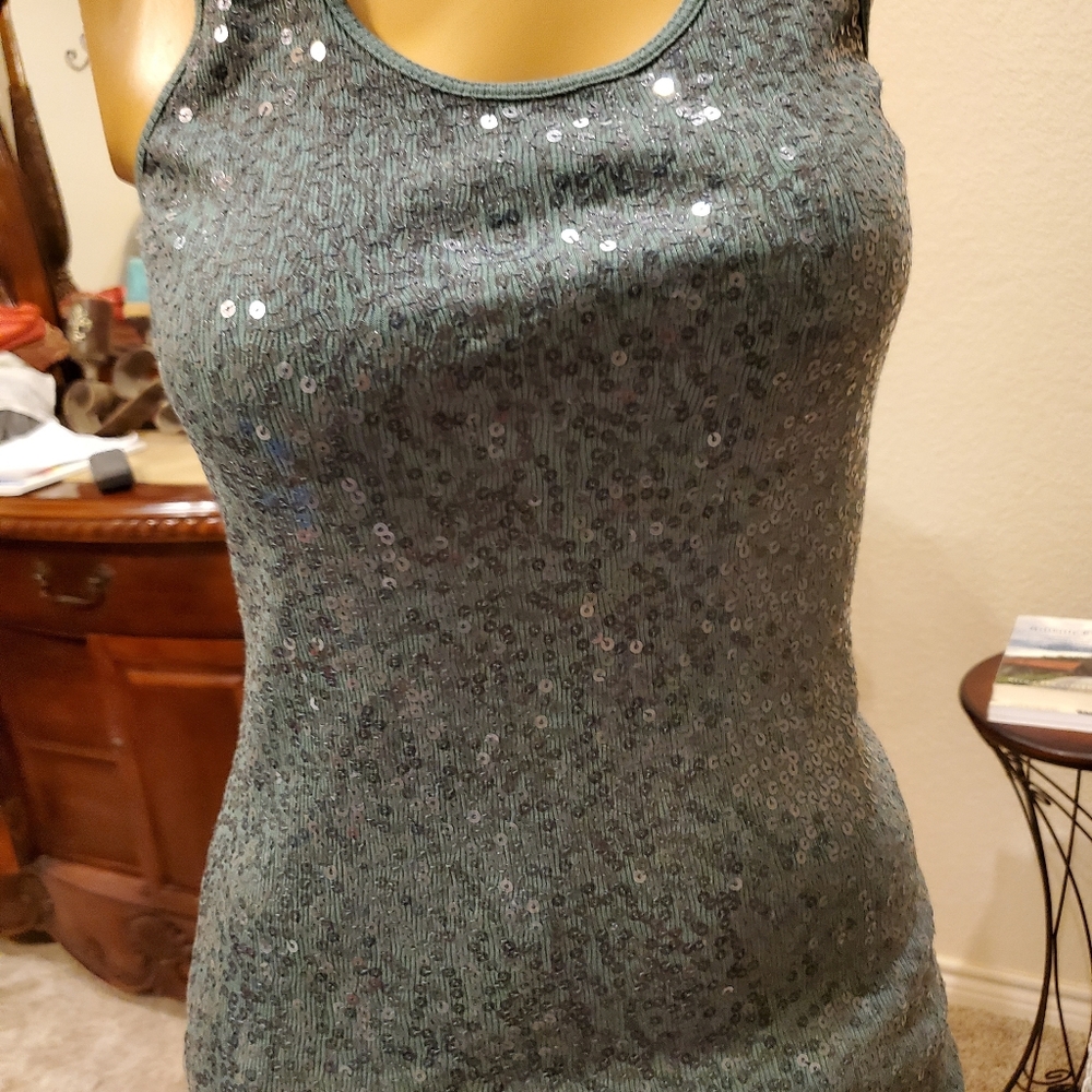 Never worn sequin tank